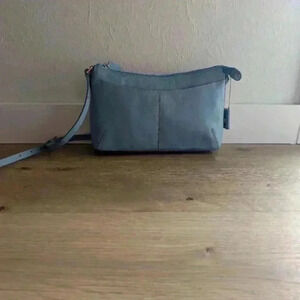 Etienne Aigner Genuine Leather Winter Blue Shoulder Bag